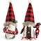 Christmas Gnomes Decorations, 2 Pack Handmade Tomte Swedish Gnome Scandinavian Figurine Nordic Large Gnomes Plush Christmas Elf Doll Xmas Joy Decor Ornaments Home Decor Valentines Day Gift